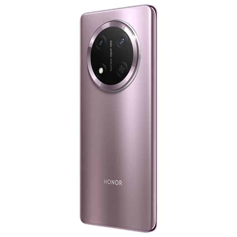 Lado lateral del honor magic 7 lite 256gb purpura