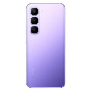 Infinix Hot 60 Pro Plus color violeta brumoso vista trasera