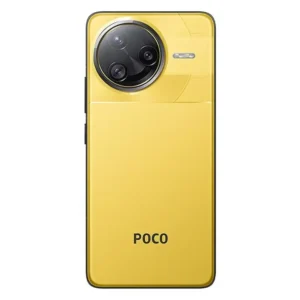 POCO F7 Ultra en amarillo — vista trasera