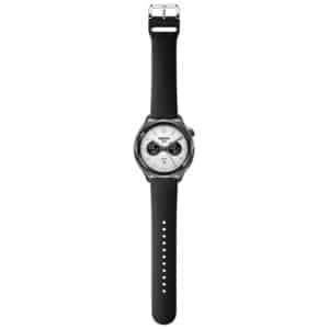 Xiaomi Watch S4 negro con correa completa y cuerpo visible