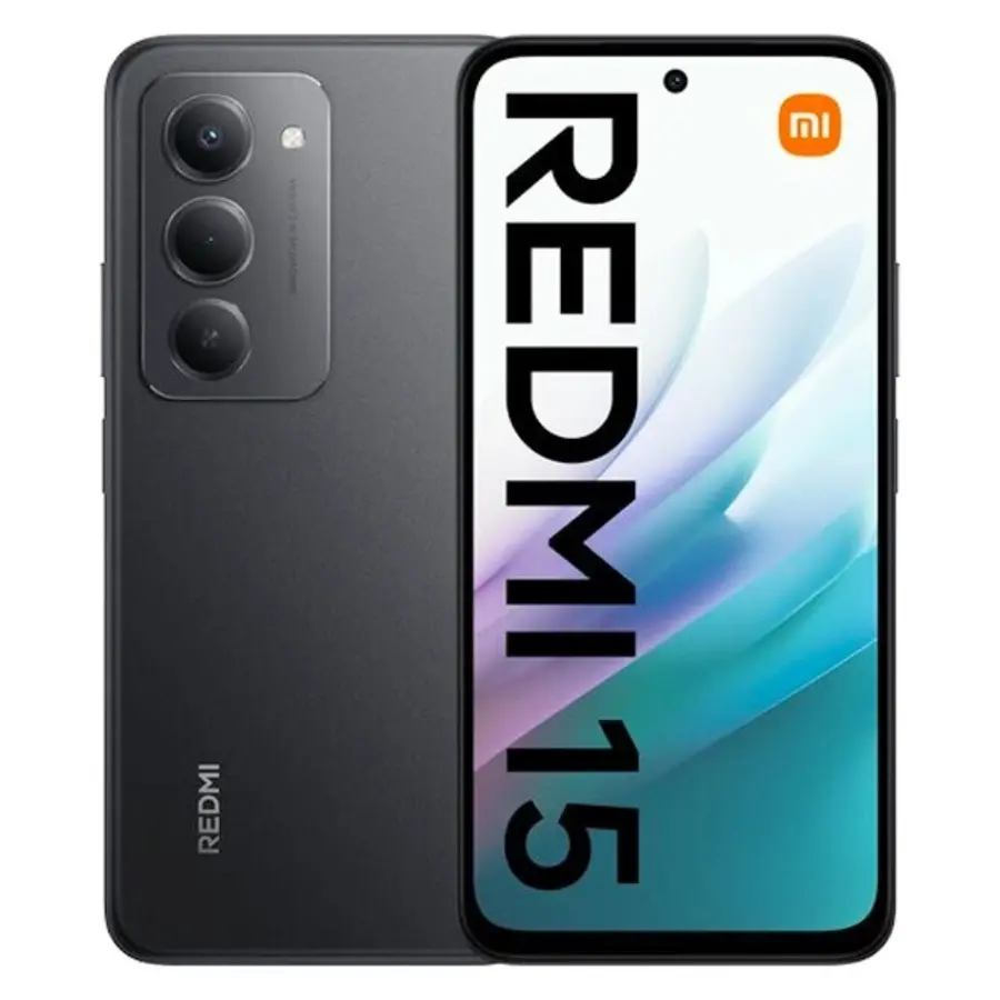 Xiaomi Redmi 15 en color Negro Medianoche